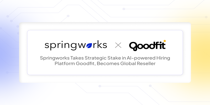 IndiaRelease's tweet image. Springworks Takes Strategic Stake in AI-powered Hiring Platform Goodfit, Becomes Global Reseller

Read more: india-press-release.com/springworks-ta…

#IndiaPressRelease #Springworks #Goodfit #AIRecruitment #HRTech #TalentAcquisition #AIinHiring #StrategicInvestment #GlobalReseller #FutureOfWork