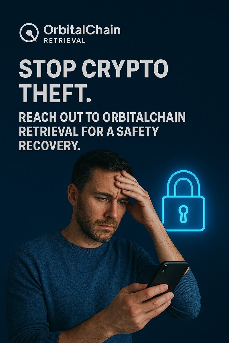 Orbit_Retrieval's tweet image. 🌞 Good Morning, Crypto Fam!
In the fast-paced world of Web3, security is everything — but even the most careful traders can get hit by scams or wallet breaches.

If your crypto assets ever get stolen, don’t panic. 🚨
@OrbitalChain_Retrivals specializes in tracking, tracing, etc.