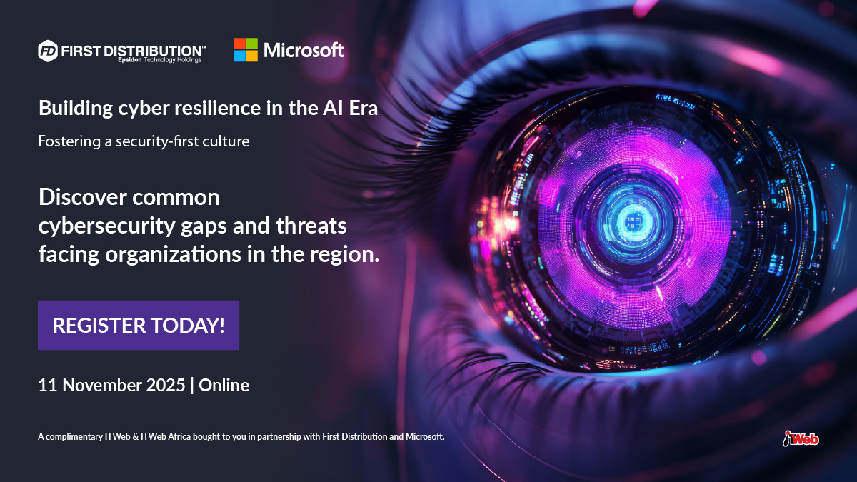 ITWebAfrica's tweet photo. Learn more about fostering a security-first culture. Register your complimentary seat today.
https://t.co/zKVU0S9ZOj
#SecuringTheAIEra #CyberResilienceAfrica #Microsoft365Security #FirstDistribution https://t.co/eZMriXg7HQ
