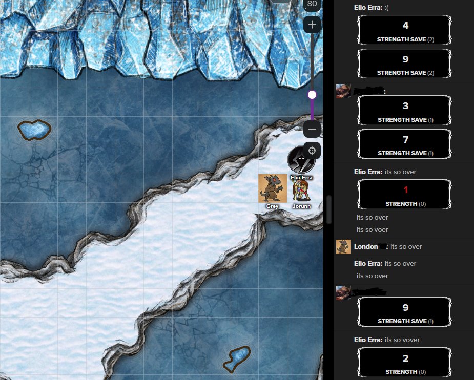 My players were suffering at the hands of the dice