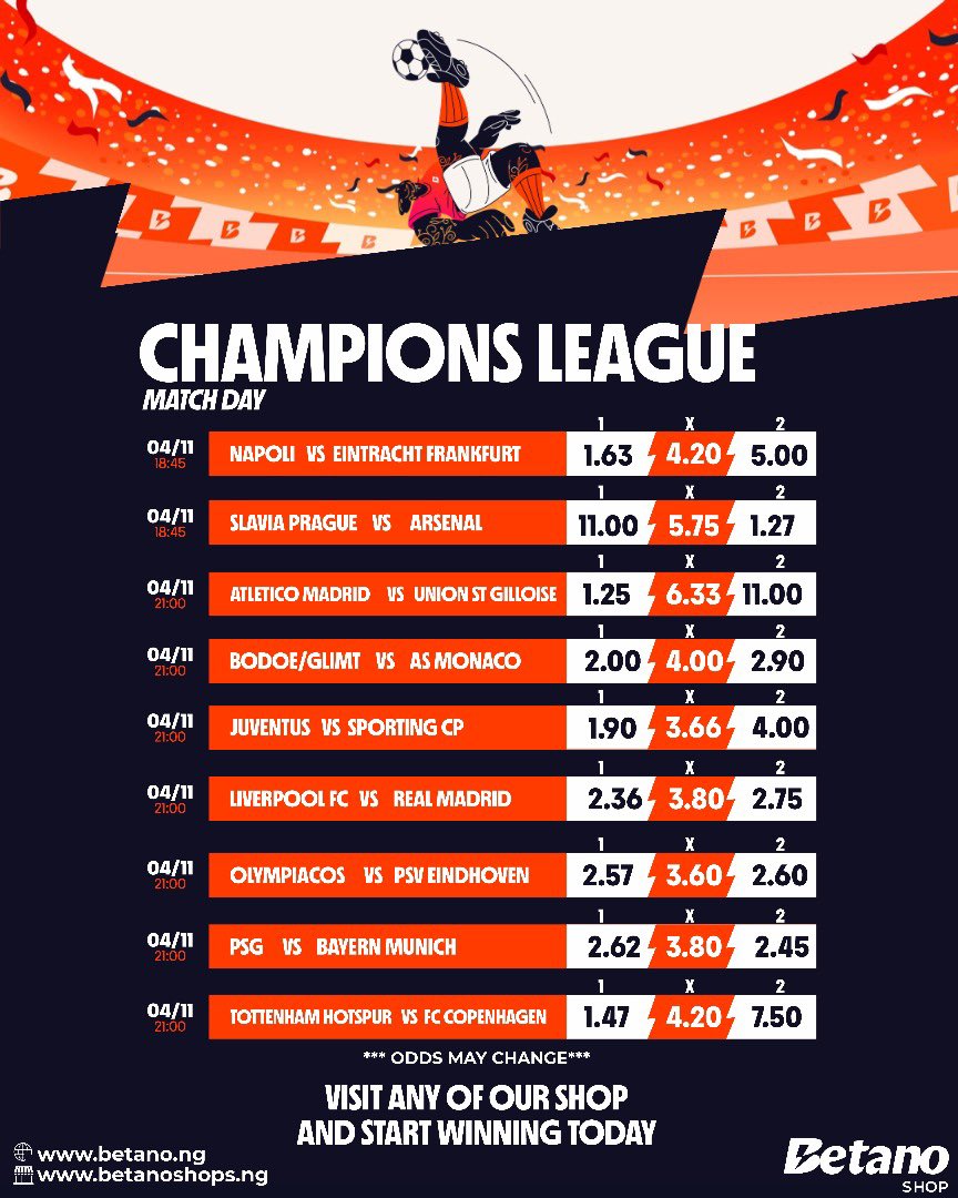 A big DAY in the #UCL 🍿