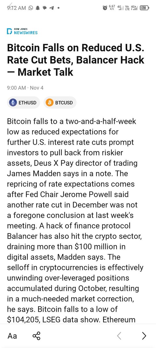 If you attended our Friday market update space with <a href="/fuchaweb3/">Fuchaweb3</a>, we discussed about this.