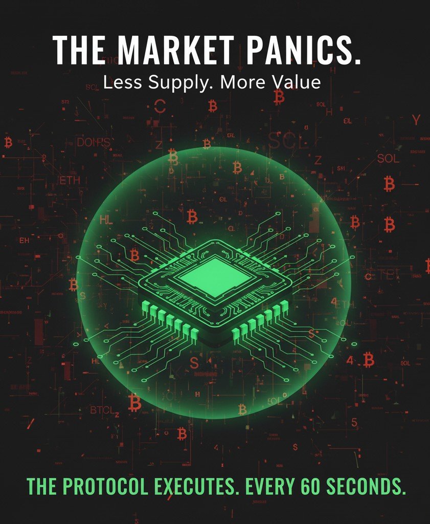When markets tumble you have the chance to buy quality. 

$DUSD reduces supply no matter where the chart is headed. 
It just executes code. That's all you need to know.