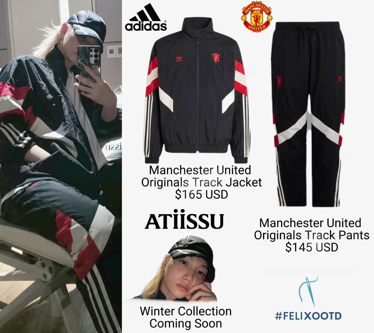 04.11.25 - YONG.LIXX INSTAGRAM
FELIX #ootd

Perfect outfit for the caption - Vintage camera recommendations please 🙏

Leica M6 Classic!

#Felix #adidas #FELIXxADIDAS