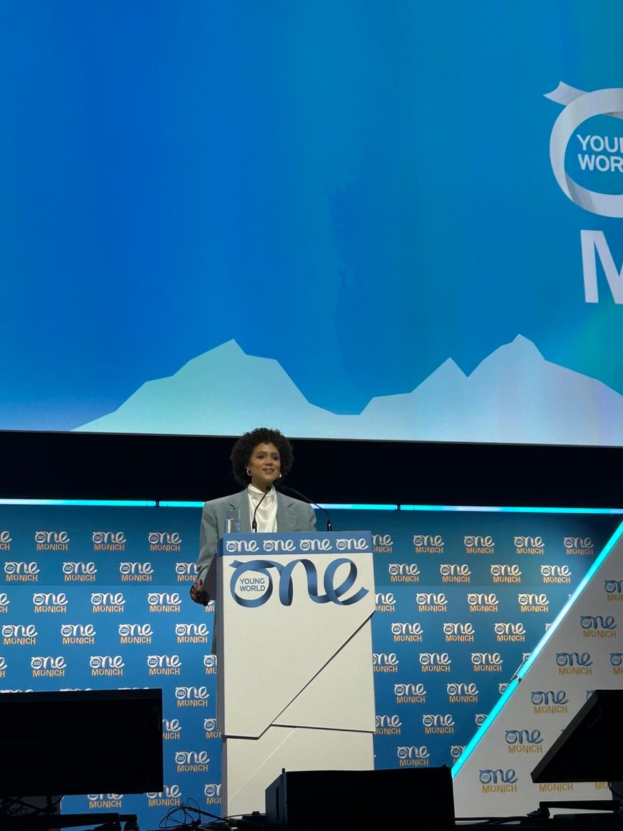 One Young World tweet media