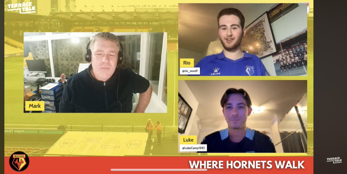New video on “Where Hornets Walk” hosted by <a href="/ChampionshpTalk/">Championship Terrace Talk</a> with myself &amp; <a href="/LukeCarey1881/">Luke</a>
Link 👇 
youtu.be/UXJJyaFFR0s?si…
Reviewing the #boro game &amp; previewing #ITFC later on. Also talking about how good Bola’s been, our updated league finish prediction, and more.#watfordFC