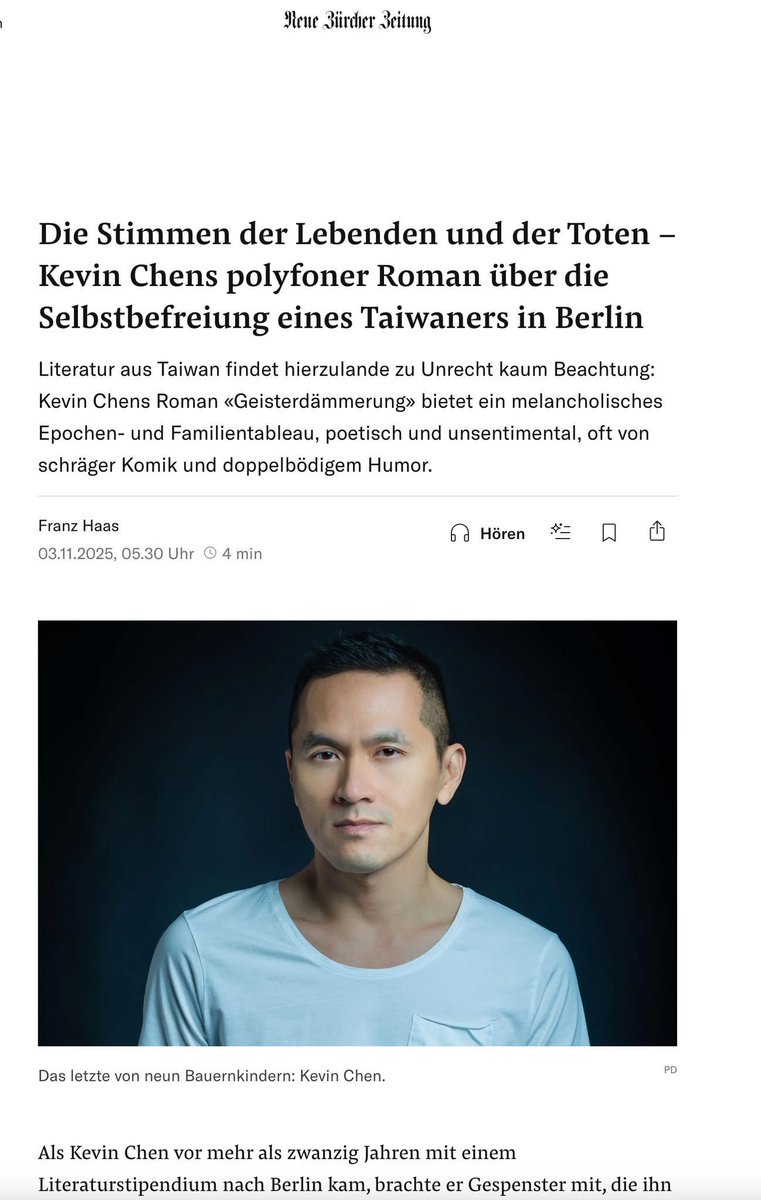 kevinchen9's tweet image. in @NZZ Neue Züricher Zeitung.