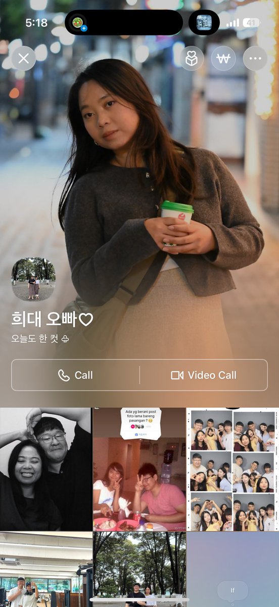 anindnund's tweet photo. Kaget sekali gede banget itu foto profile sama background kakao suamik 🥲 https://t.co/Z3oyjoBxae