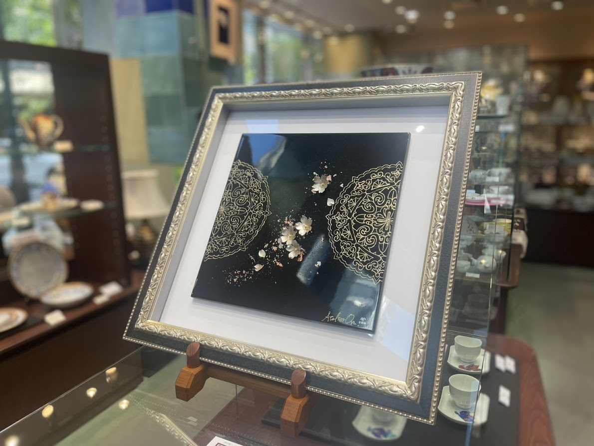 香蘭社　A 香蘭社【ルリ薔薇】二人用 茶器セット – 高級ナビ オンラインストア