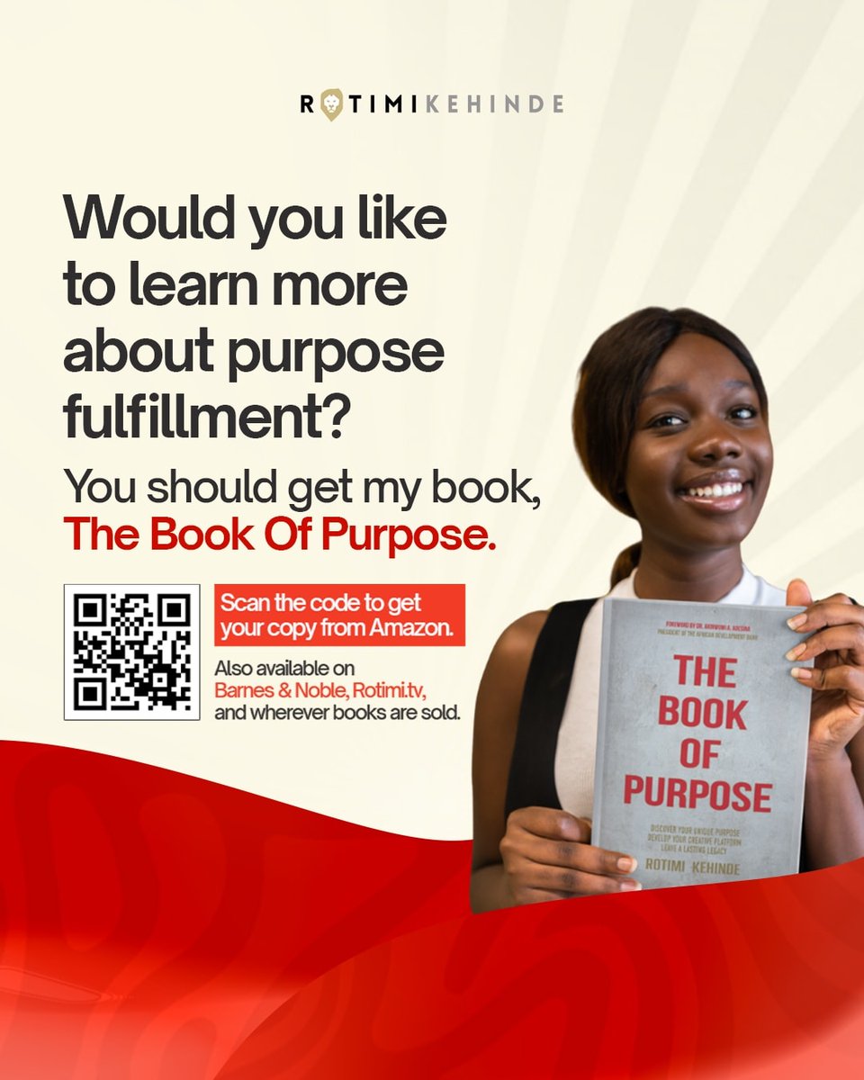 How do you stay focused on your purpose with so many distractions? 

You’re not alone. In The Book of Purpose, I share steps to keep you intentional &amp; fulfill your purpose.

Get your copy via Rotimi.tv, Amazon, or Barnes &amp; Noble.

#TheBookOfPurpose #Purpose