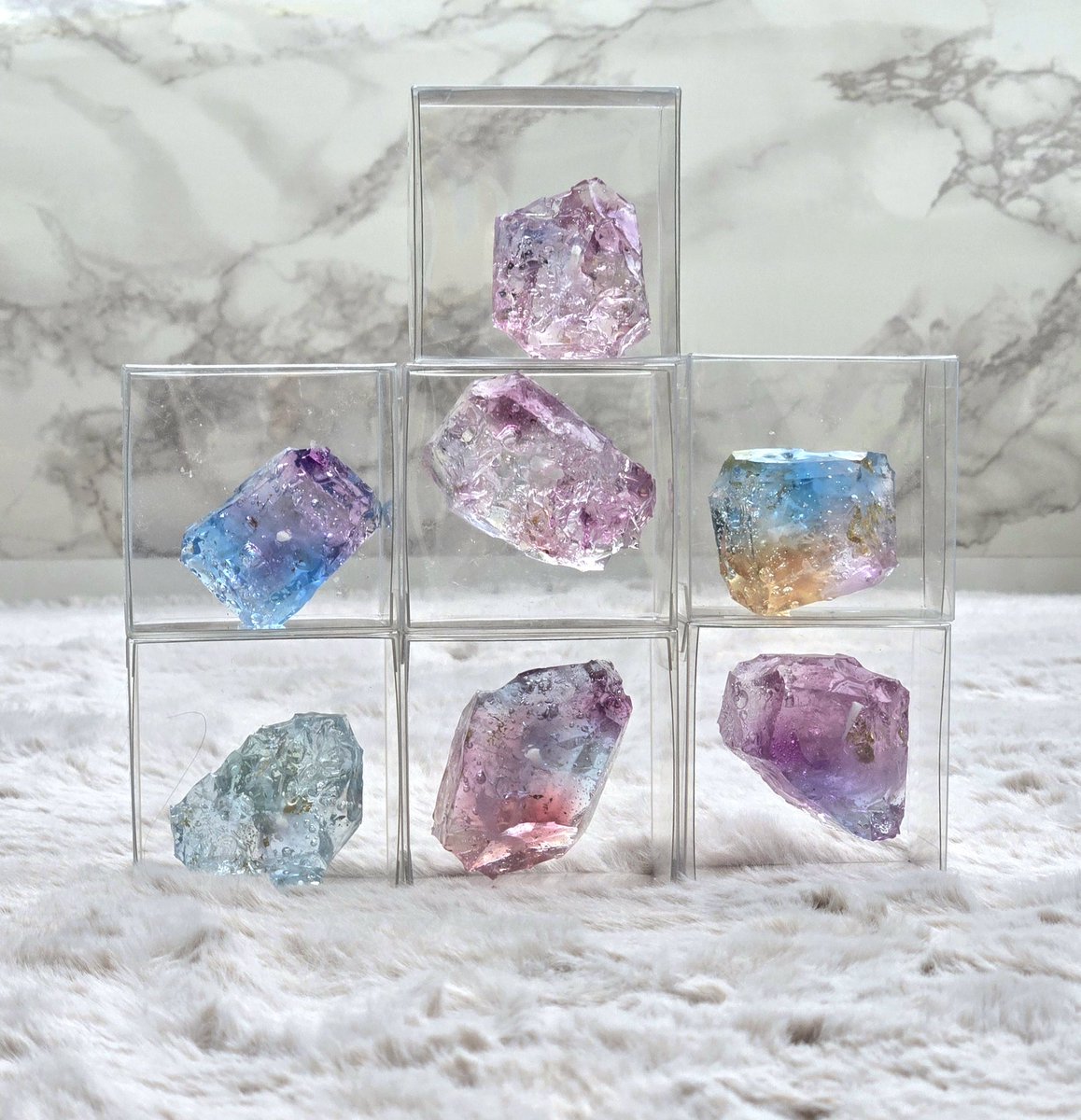 KOUsasayaka's tweet photo. フローライトキャンドル🕯️💎
#キャンドル
#ハンドメイド好きさんとつながりたい https://t.co/SfIHefElwH