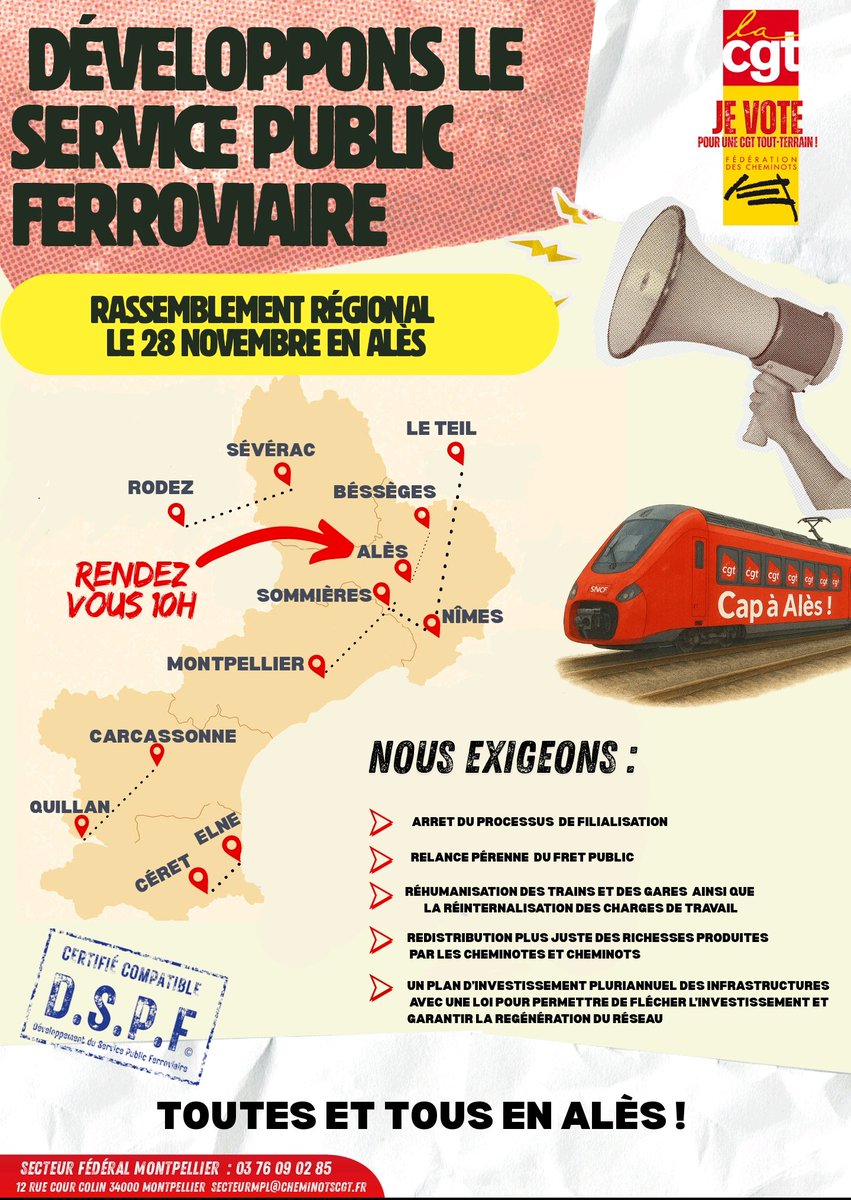 CGT CHEMINOTS MONTPELLIER tweet media