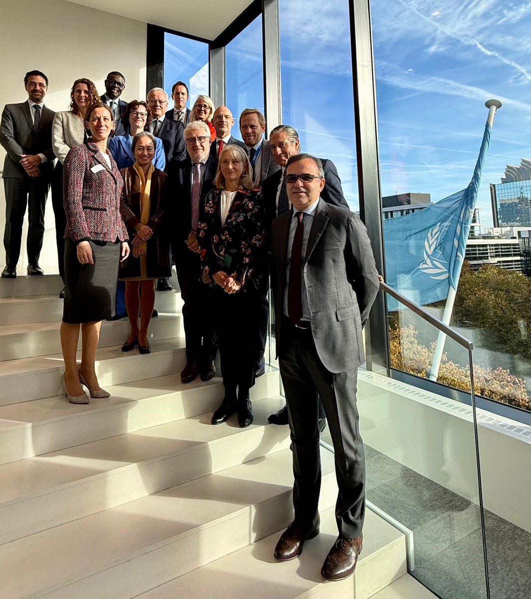 Attending the 🇪🇺 🇺🇳 Partnership Roundtable 

🎯 Working 🤝, avoiding fragmentation on crisis-response, recovery &amp; peacebuilding considering challenges in the #MiddleEast. Early recovery is essential to help communities rebuild, restore services, &amp; lay foundations for stability.