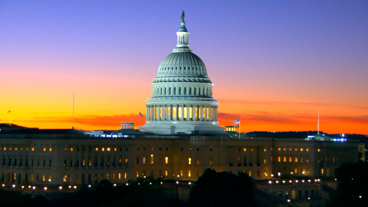 Stunning sunrise over the Capitol on this Election Day