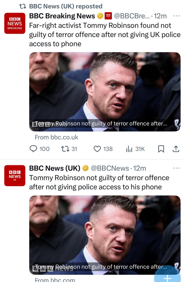 <a href="/BBCBreaking/">BBC Breaking News</a> <a href="/BBCNews/">BBC News (UK)</a> BBC social media team: “Quick, let’s repackage this so we make him seem worse…”