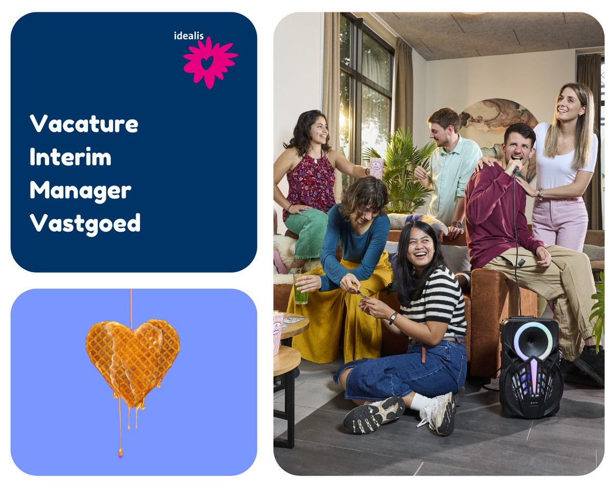 Idealis zoekt een Interim Manager Vastgoed

Wij zoeken een manager die ons helpt onze ambities verder te brengen en ervoor zorgt dat de realisatie van onze doelen soepel doorgaat.

Bekijk de vacature: ow.ly/YTcE50XmloW

🎓 HBO 🕑 20 uur 📅 01-12-2025 t/m 29-05-2026