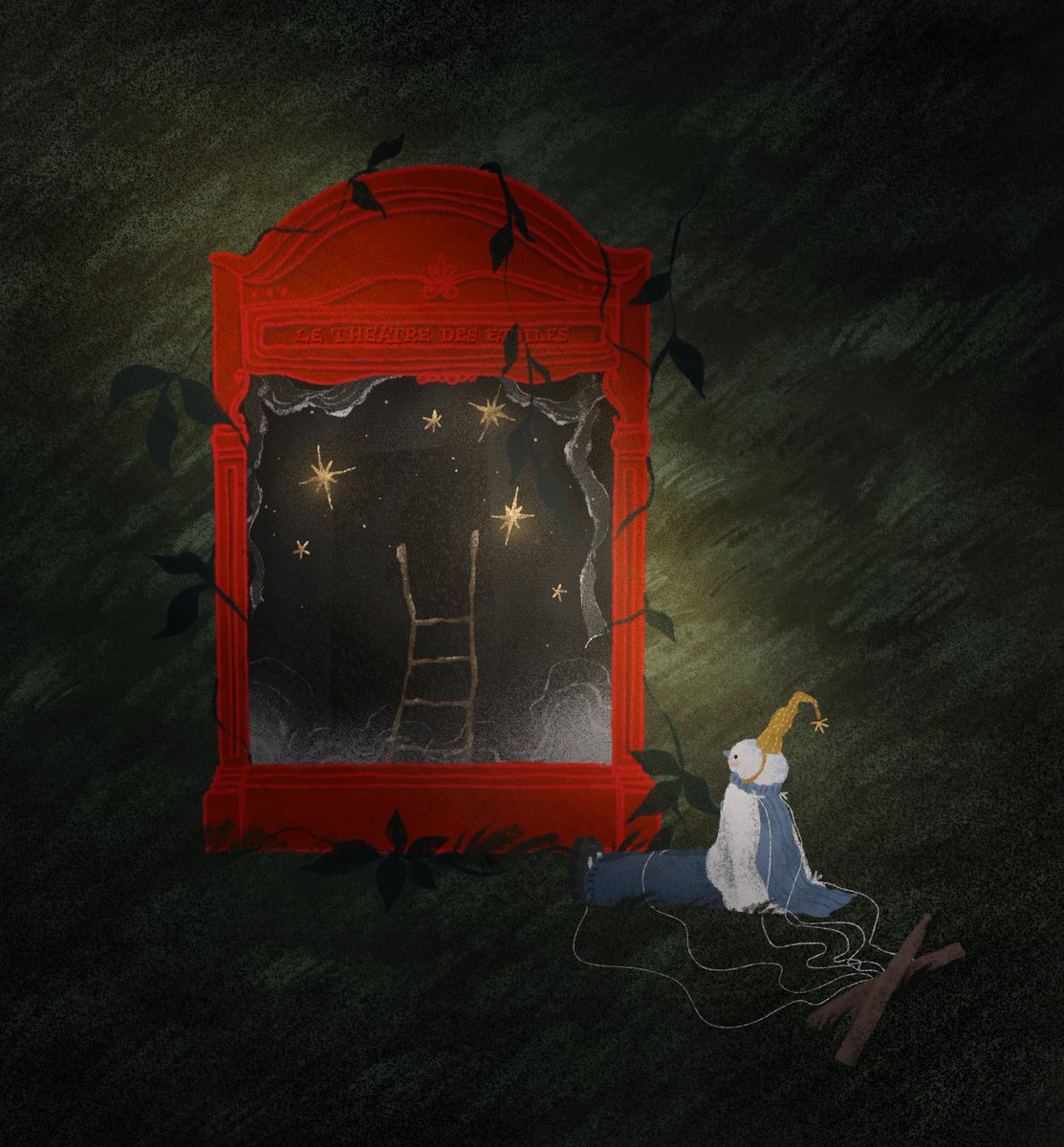 If I stop reaching for the stars, where would I go? and if nowhere waits for me, do I still exist at all?” thought the little puppet.