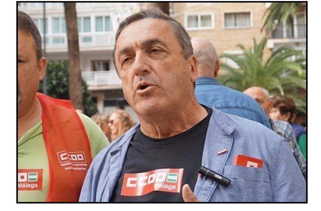 _ElObservador_'s tweet photo. #OJO

#FernandoCubillo @cubillofm, secretario general de @ccoomalaga: “La intención por parte del #GobiernoAndaluz es reforzar la sanidad privada, algo que es una ruina económica, porque la privada sale más cara”.
. https://t.co/FgQJAqGiTT