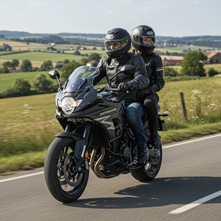 Bugün itibarıyla bisiklet, motosiklet, traktör ve elektrikli bisiklet kullanıcılarına eldiven ve gözlük gibi koruyucu ekipman takma zorunluluğu getirildi.

Motosikletin arka koltuğundaki yolcular da gözlük ve eldiven takmak zorunda.