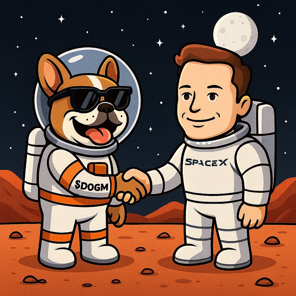 dogm_dogsonmars's tweet image. Elon wants to colonize Mars.  
We’re just sending the dogs first.  
$DOGM #BSC #memecoin @elonmusk