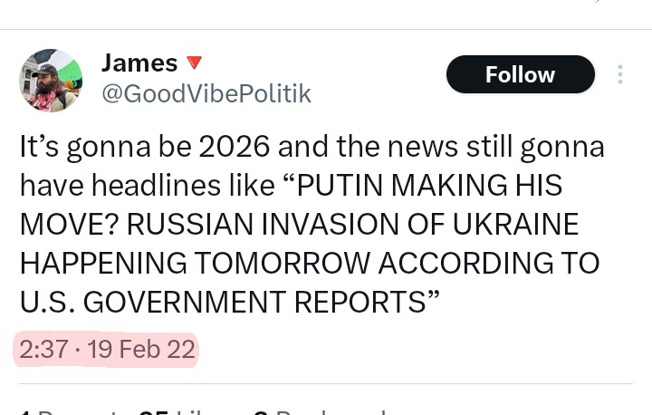 You're certainly the expert on Russia.