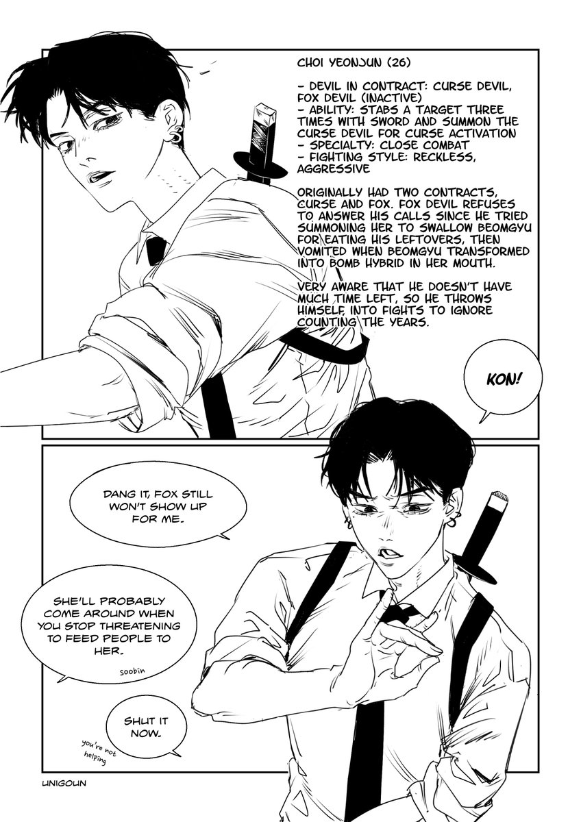 uningka's tweet photo. txt chainsawman au https://t.co/MjAX1eH6ez