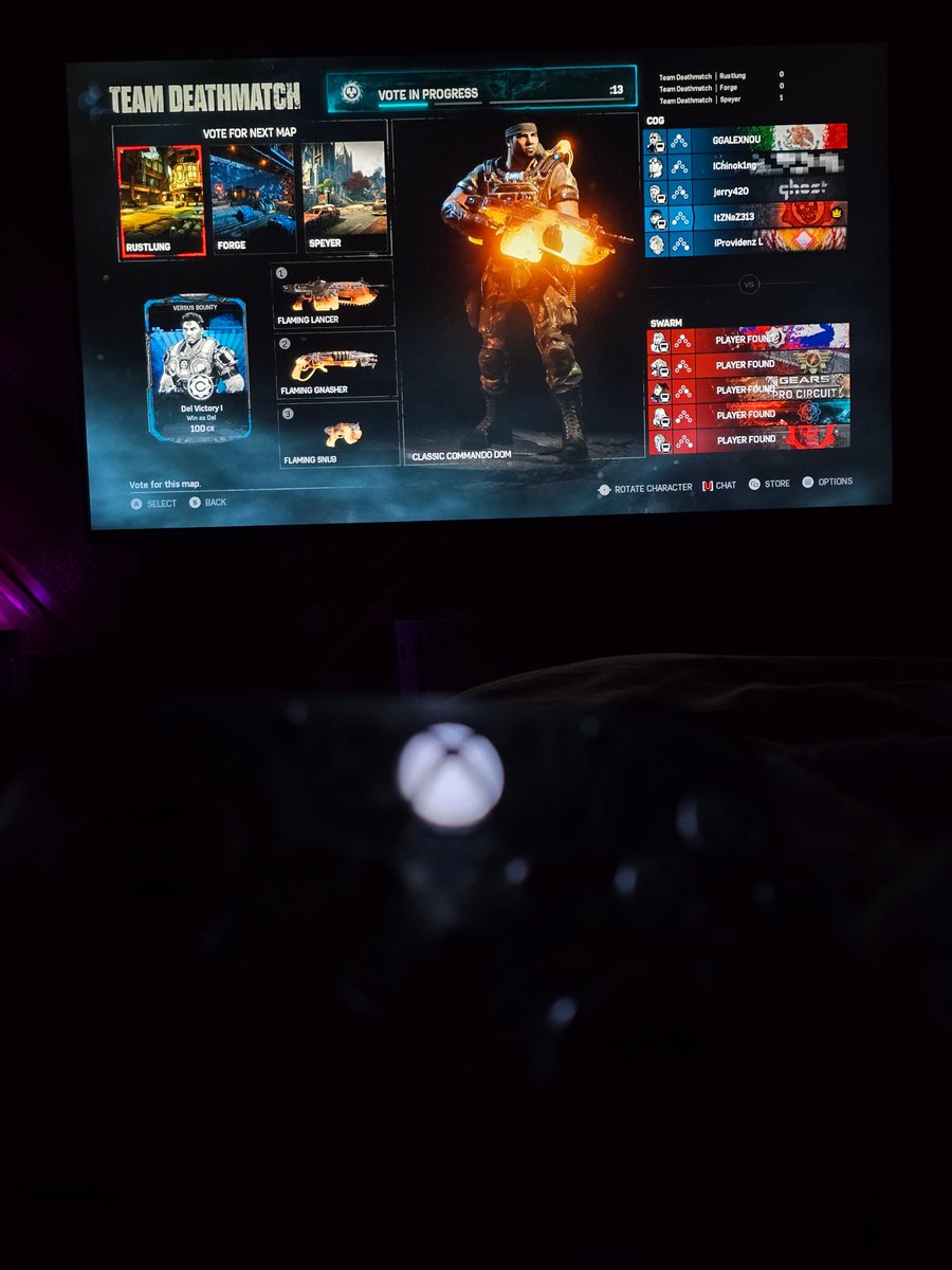 itznitolive's tweet image. Gears of war 4 kinda night 🌙
