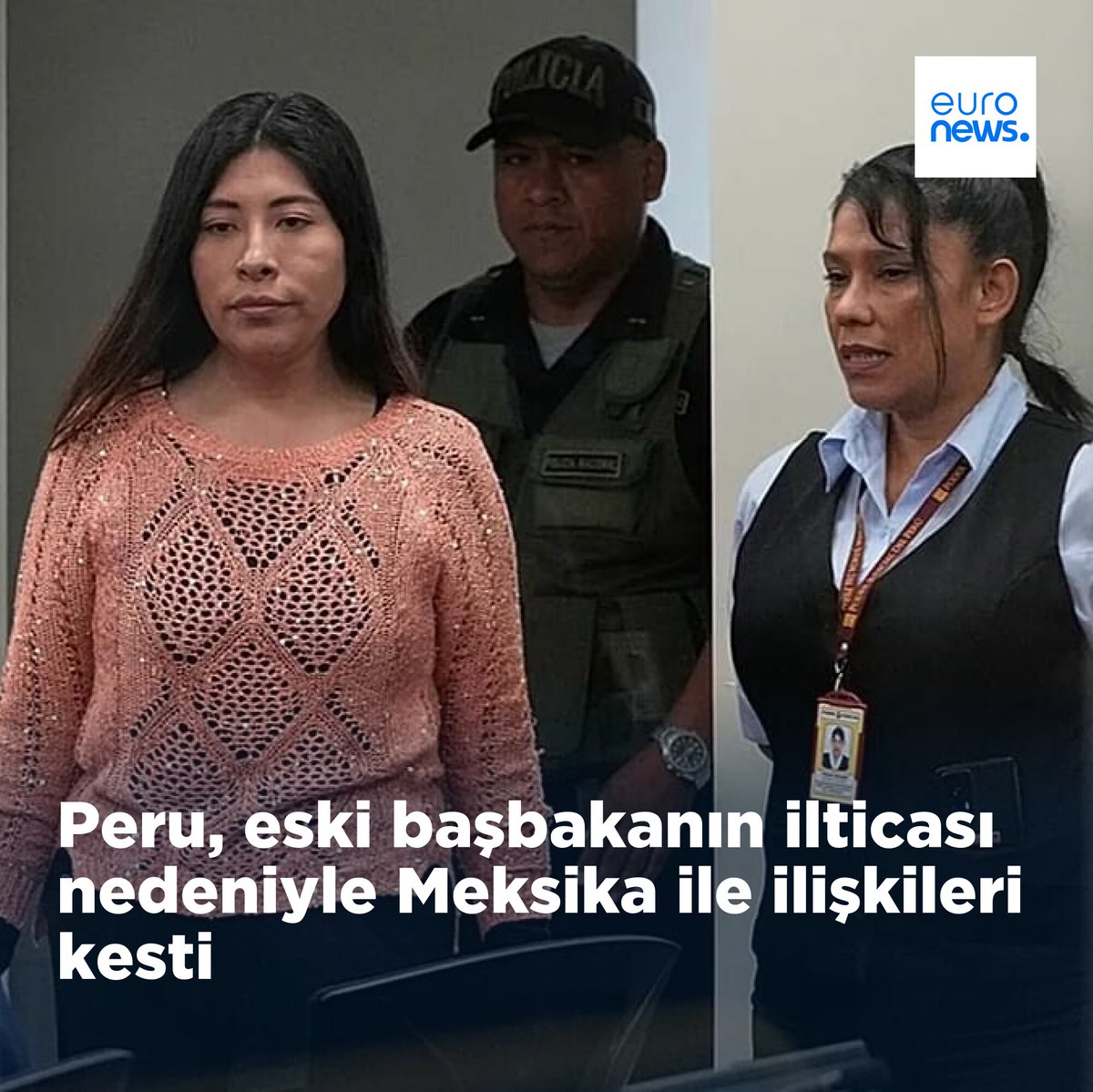 Dışişleri Bakanlığı açıklamasına göre, Aralık 2022’den bu yana 'Meksika hükümeti, Peru’nun içişlerine kabul edilemez ve sistematik bir şekilde müdahale ediyor.'
➡️ l.euronews.com/xHKx