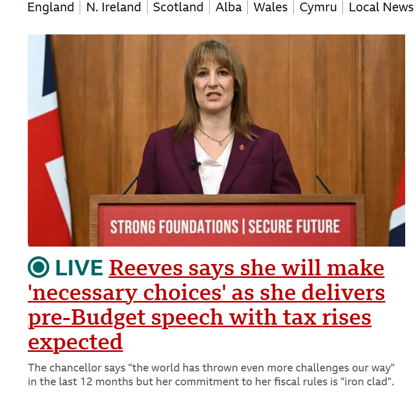 Adrian_Hilton's tweet image. Having to deliver a justificatory prelude to her Budget later this month ought to persuade Rachel Reeves that she was wrong to postpone the date. It is damaging to confidence. And the nearer to Christmas, the more grinch-and-scrooge she becomes. Not helped by having all the…