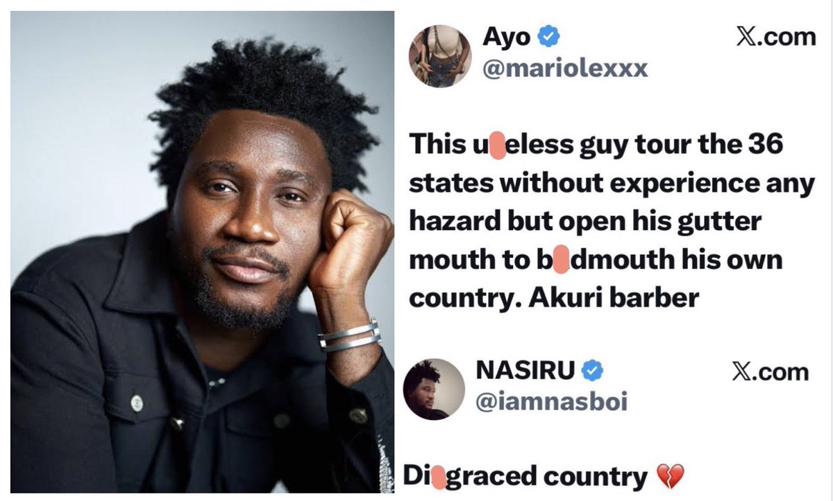 Lady slams singer Nasboi for calling Nigeria a failed country after safely touring 36 states