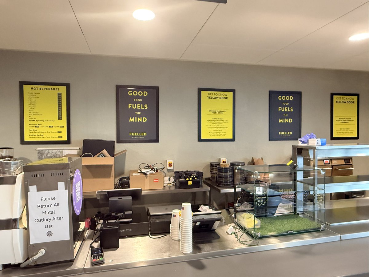 smarteposni's tweet image. Delighted to welcome Yellow Door @ Catalyst to the SmartEPOSNI family! 💛
Now running SkyTab EPOS with integrated Shift4 payments — fast, reliable, and fully supported locally.

#SmartEPOSNI #SkyTab #Shift4 #EPOS #HospitalityTech #Northe