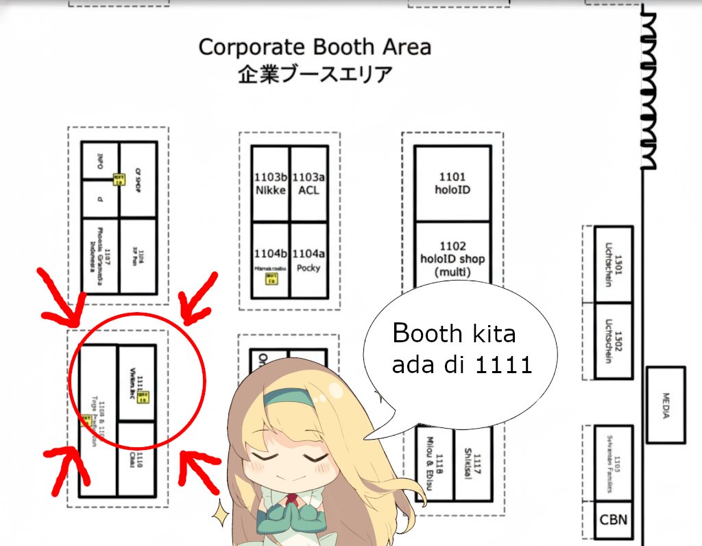 DLsite_ID's tweet photo. Halo Semuanya!
viviON (induk perusahaan kita) bakal datang ke Comifuro lho!

Cari kami di Corporate Booth No. 1111 ya!

Bakal ada banyaaak karya doujinshi yang sudah diterjemahkan ke Bahasa Indonesia dan Inggris, hasil dari program "Ayo Menerjemahkan Bersama!". https://t.co/OvilNgNxbg