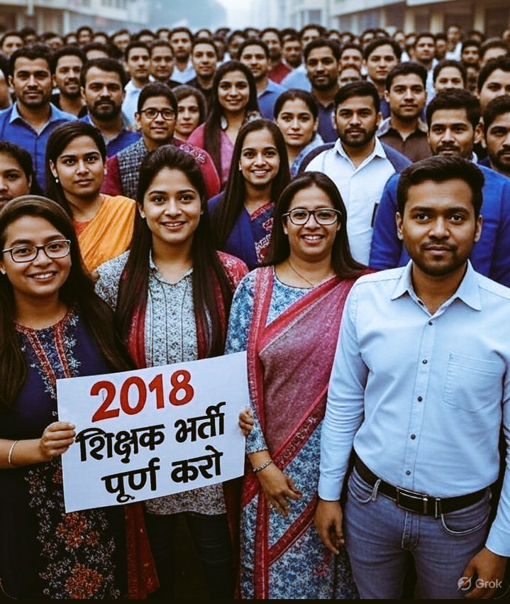 मोहन यादव जी, MP में 5 लाख TET पास युवा पद वृद्धि मांग रहे हैं, लेकिन आप की सरकार चुप ? 2018 भर्ती अधूरी, स्कूल खाली, बच्चे बिना शिक्षक! भर्ती पूर्ण करो। नहीं तो भोपाल की सड़कों पर उतरेंगे!  #MPTET2018
#Dr Hiralal alawa 
#Rajnath Singh 
#Mallikarjun kharche 
#Akhilesh Yadav