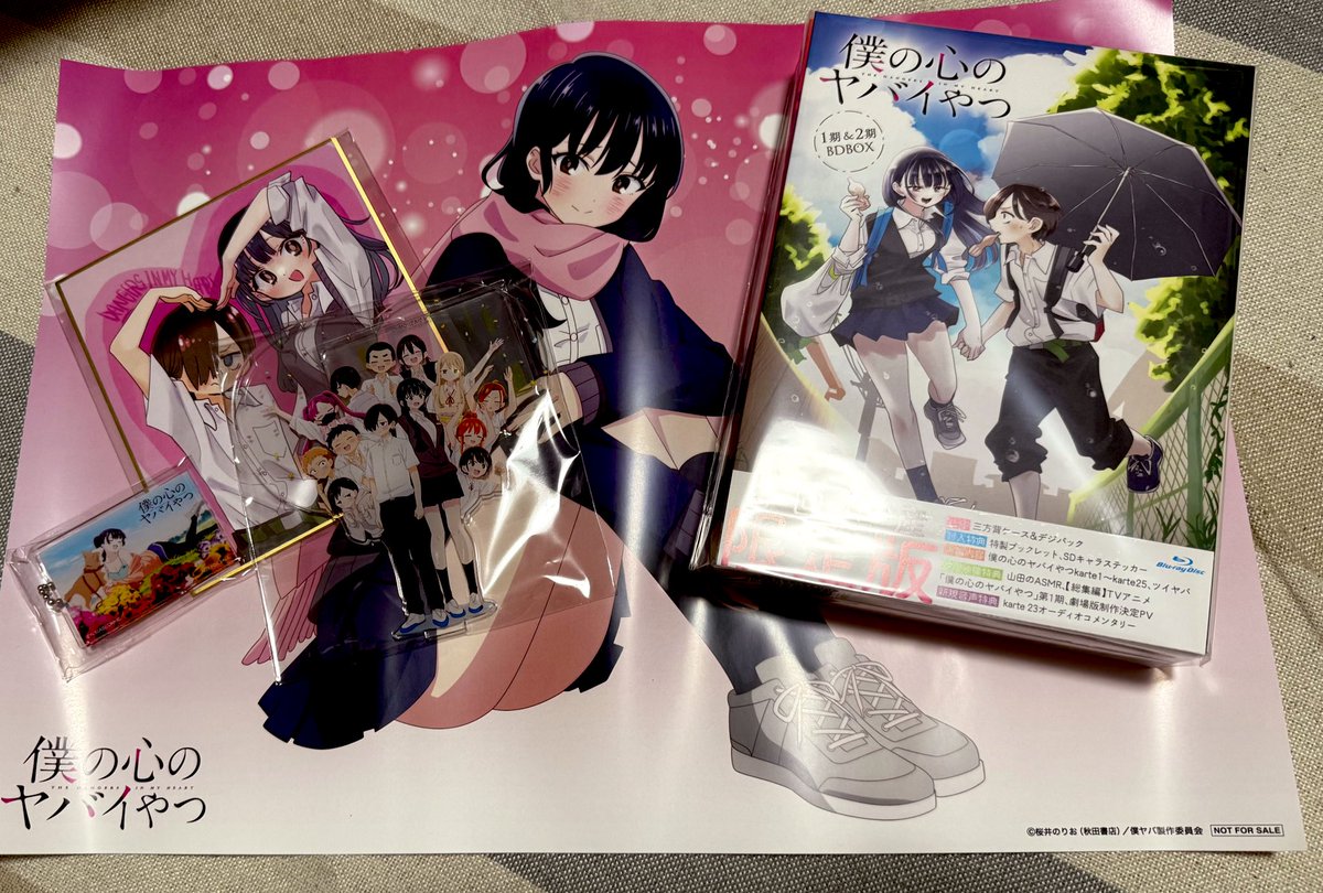 僕の心のヤバイやつ BDBOX 楽天ブックス 特典 オリジナル光るアートパネル