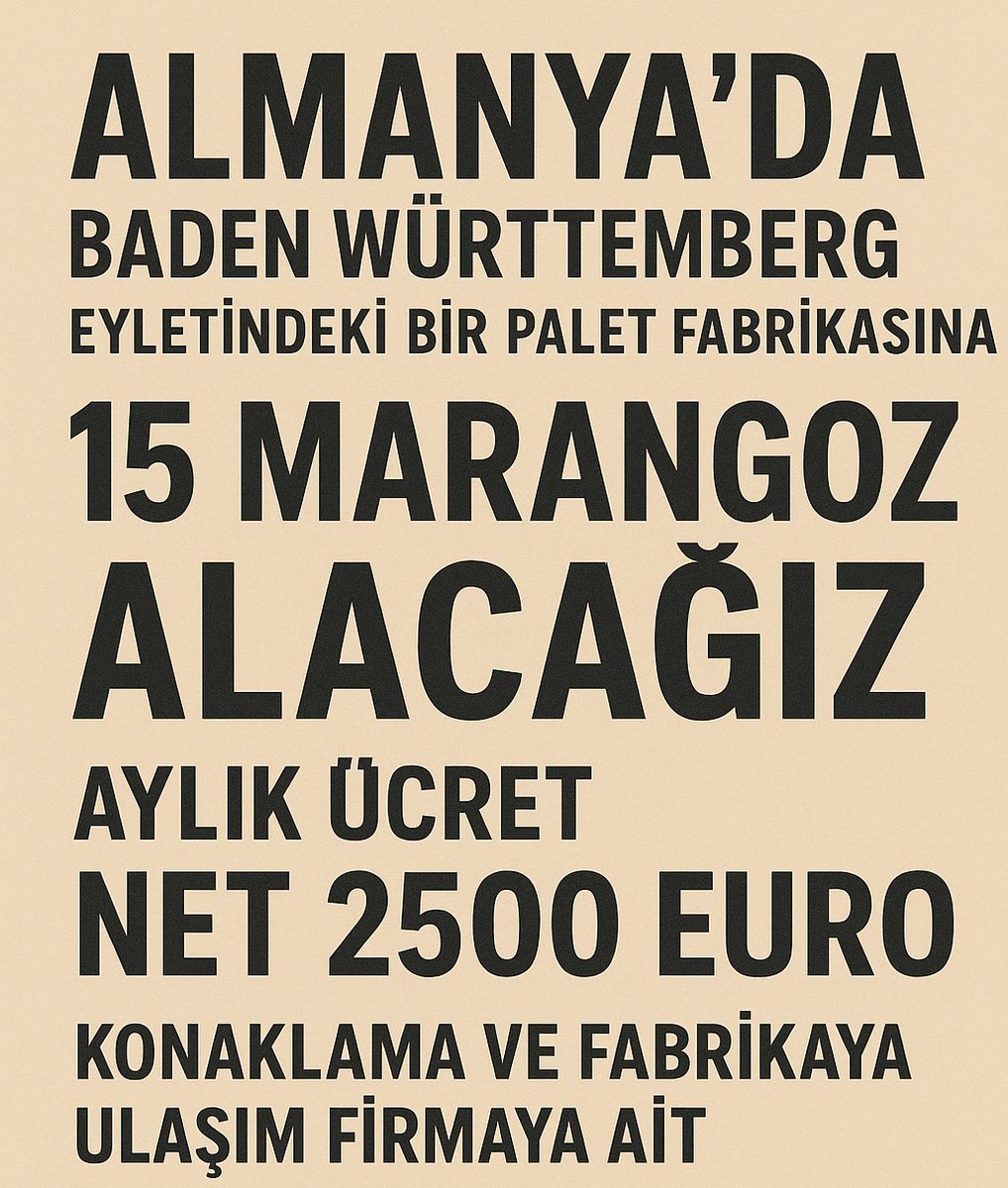 iş ilanı.
#almanya #ilan #göç