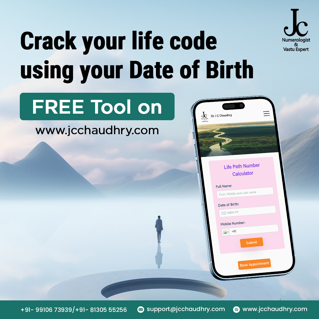 jc_chaudhry's tweet image. Crack YOUR Life Code—FREE!
Your birth date reveals everything.👉 jcchaudhry.com
#LifeCode #Numerology #drjcchaudhry