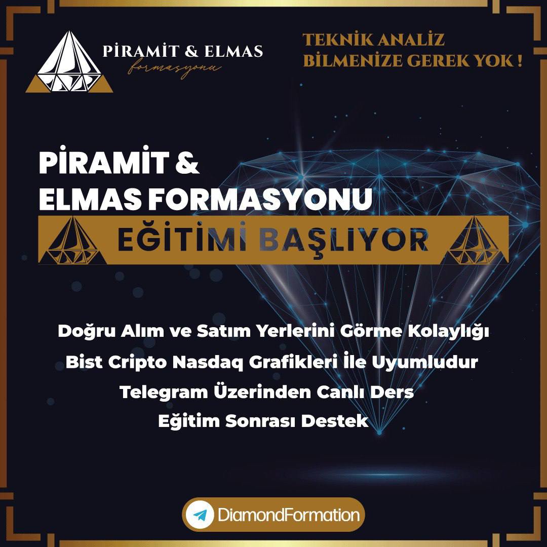 hiakkaya's tweet photo. 💎 Elmas Formasyon Eğitimi – Bilgiden Güce!
Borsada başarı, tahminle değil bilgiyle olur.
Ve bilgi, doğru sistemle birleştiğinde sonuç özgüven olur. 💪
Piramit & Elmas Formasyonu Eğitimi ile:
📊 Grafikleri artık sadece izlemiyorsun, okuyorsun.
📈 Trend dönüşlerini erken fark ediyorsun.
🎯 Riskini yönetiyor, fırsatını yakalıyorsun.
Eğitim alan arkadaşlarımız artık;
✨ Kendine daha çok güveniyor,
✨ İşlemlerinde daha disiplinli davranıyor,
✨ Ve en önemlisi: borsayı sevmeye başladı!
👉 Sen de bu sistemin bir parçası ol,
Elmas Formasyon ile analiz gücünü zirveye taşı!
https://t.co/YpvPPi3qD4
#borsa #bist100
