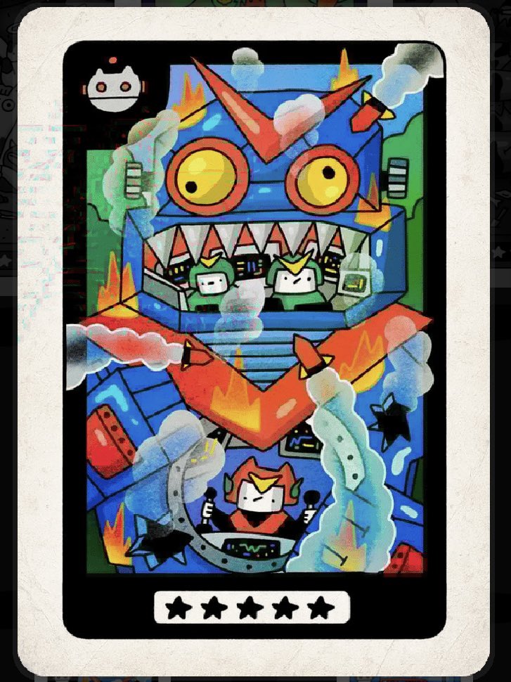 Grabbed, all card is really cool artwork!