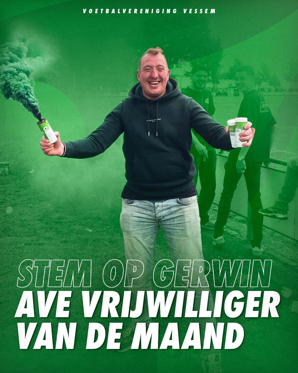 Met zn allen op Gerwin stemmen. Een betere keus is er niet!