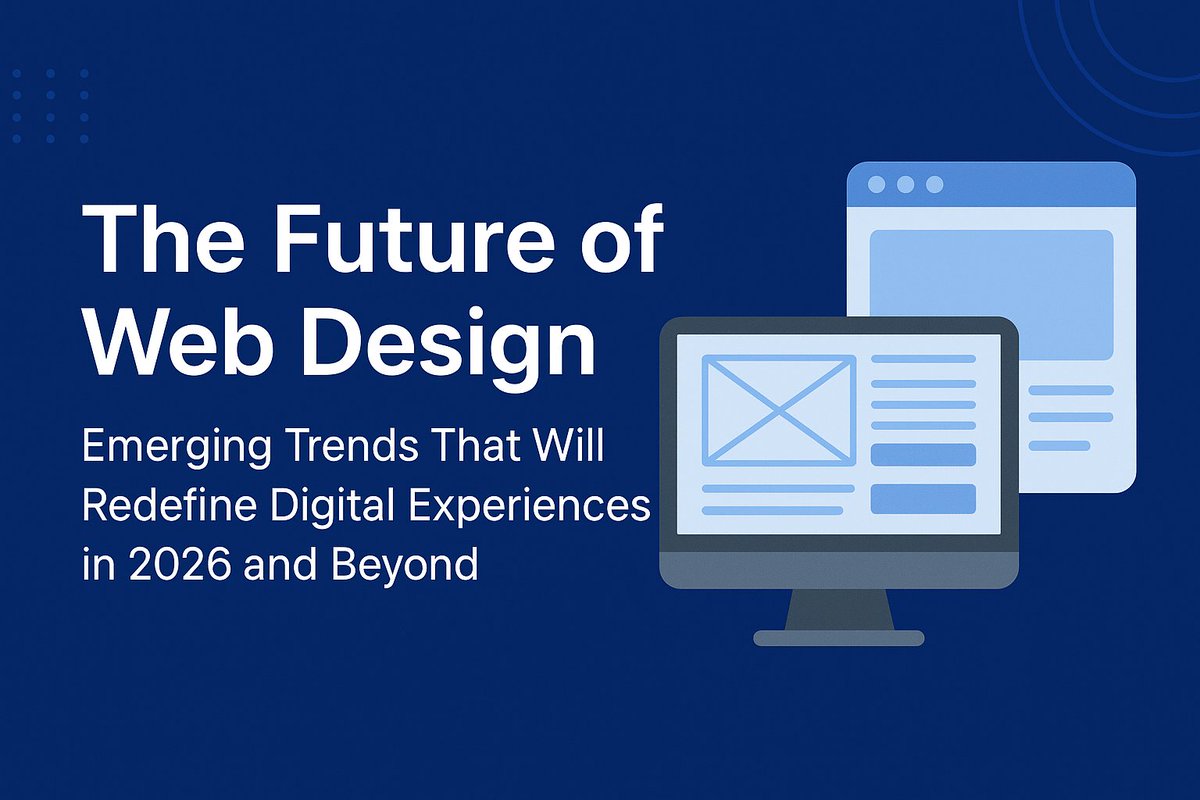 unitedwebsoft1's tweet photo. The future of web design is here — and it's smarter, faster &amp; more human-centric. 
I just published a new article on emerging web design trends for 2026 and beyond: AI-powered design, sustainable websites, 3D experiences &amp; more.
Read  https://t.co/IKHbCXfVbv
#WebDesign #UX #AI https://t.co/TTeGFM6TZX