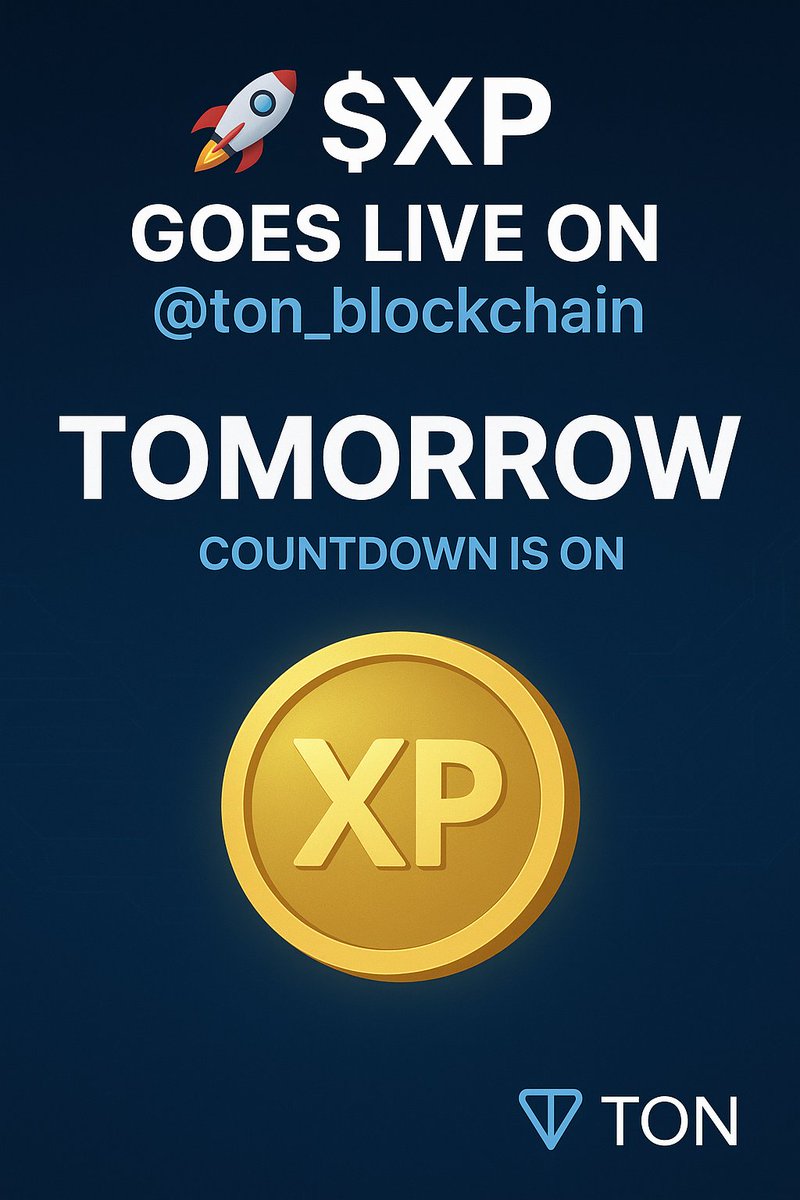 🚀 $XP goes LIVE on <a href="/ton_blockchain/">TON 💎</a> in 1 DAYS! ⚡️

Airdrop still open — don’t miss it! 🔥

🎮 Grab a map in AVARUSH (Desert 🏜️ or Skylands ☁️)
💰 Stack $XP &amp; lock rewards before launch!

Start now 👉 t.me/avarushbot?sta…

#XP #TON #ListingSoon #xplabsch