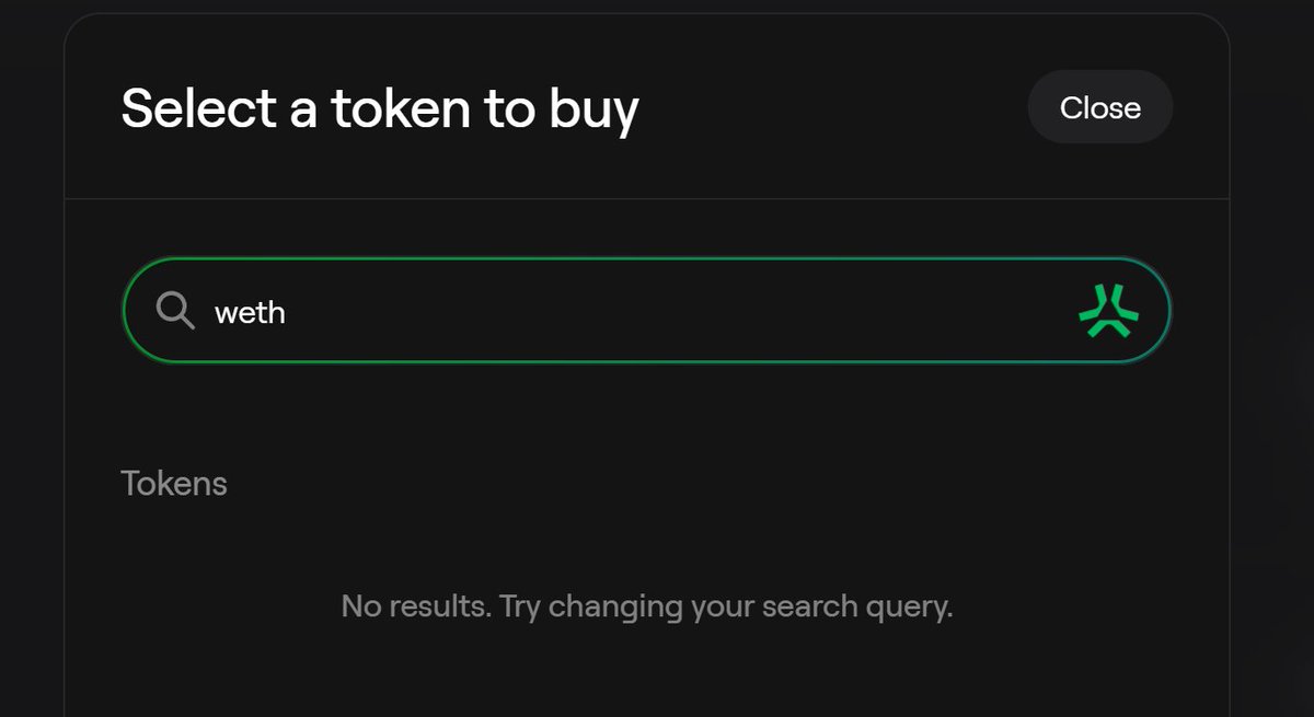 get badge for providing weth/shitcoin liquidity on <a href="/AbstractChain/">Abstract</a> . however you cant buy weth. what a great consumer experience