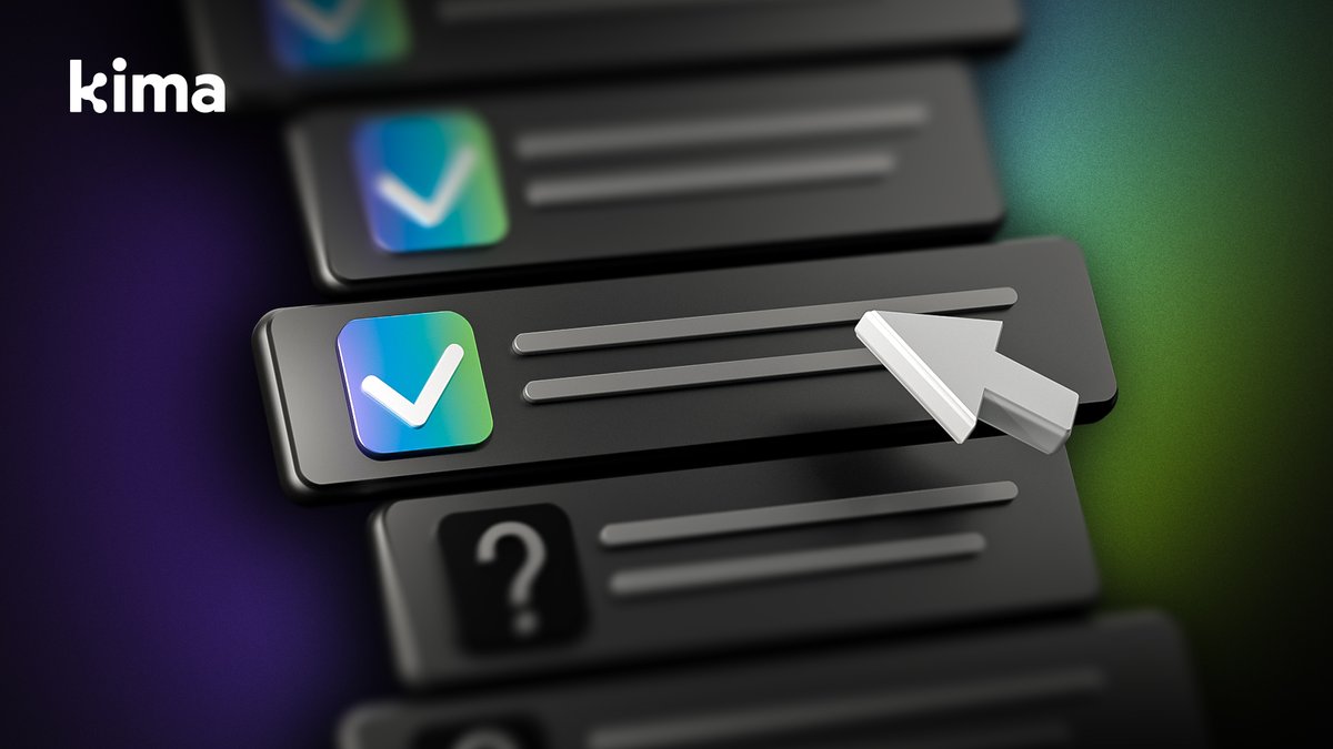 KimaNetwork's tweet image. 💬 The Kima Community Asked. We Answered.

Got questions about Kima, interoperability, or how atomic settlement really works? You asked and our team delivered. ⚡

Check out our latest Medium post where we dive into your top questions, from how Kima connects TradFi &amp;amp; DeFi to…