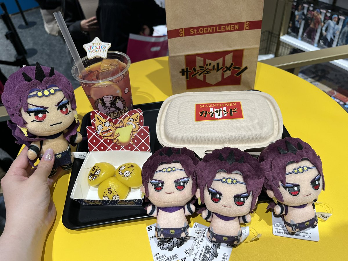 kaoriri48's tweet photo. わーい！🥰😍💜💜💜ザ・ジョジョワールド来ました💜💜💜 https://t.co/V2WNT3NnCh