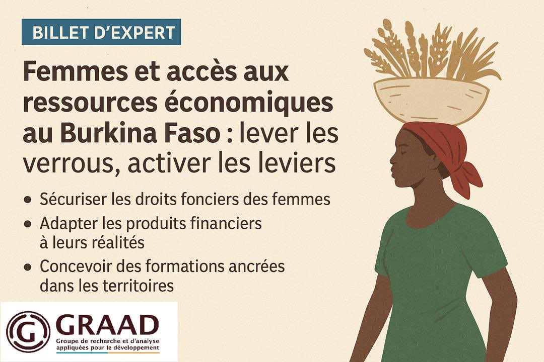 Les femmes sont les piliers de l’économie rurale, mais leur accès à la terre, au crédit et à la formation reste limité.
➡️ Le GRAAD propose des solutions pour lever ces verrous et renforcer l’équité économique
🔗Lire le billet urls.fr/o-Kpmx
#Équité #Femmes #BurkinaFaso