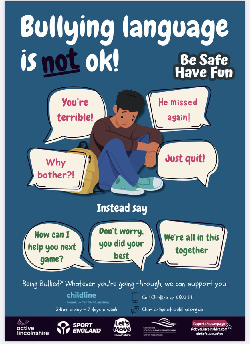 ltalincs's tweet image. Day 2 of our 7 Day Safeguarding Awareness Campaign, utilising the materials from the new @ActiveLincs
#BeSafeHaveFun drive 🎾

Craig Turner &amp;amp; Debbie Brockbank are our County Safeguarding officers:

lincstennissafeguarding@gmail.com

Do you know who your Club Welfare Officer is??