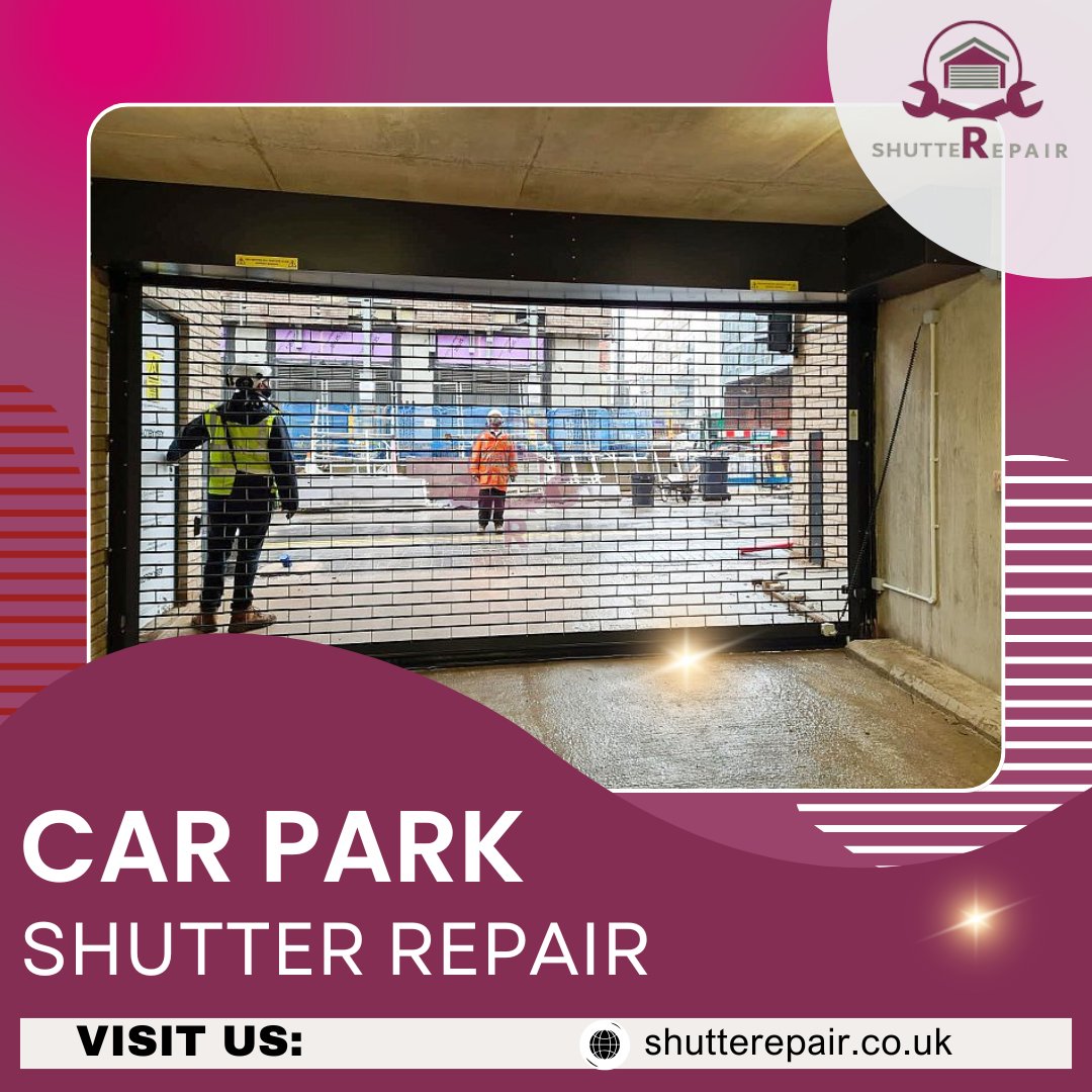 Shutterepair's tweet image. 👉Experienced technicians provide reliable Car Park Shutter Repair Services ensuring smooth operation and enhanced security. Quick response and quality workmanship restore functionality efficiently and safely!
#ShutterRepair #ParkingSecurity
👉Website: shutterepair.co.uk/service/car-pa…