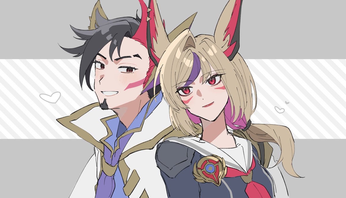 i_kyosuu's tweet image. #xayah #rakan