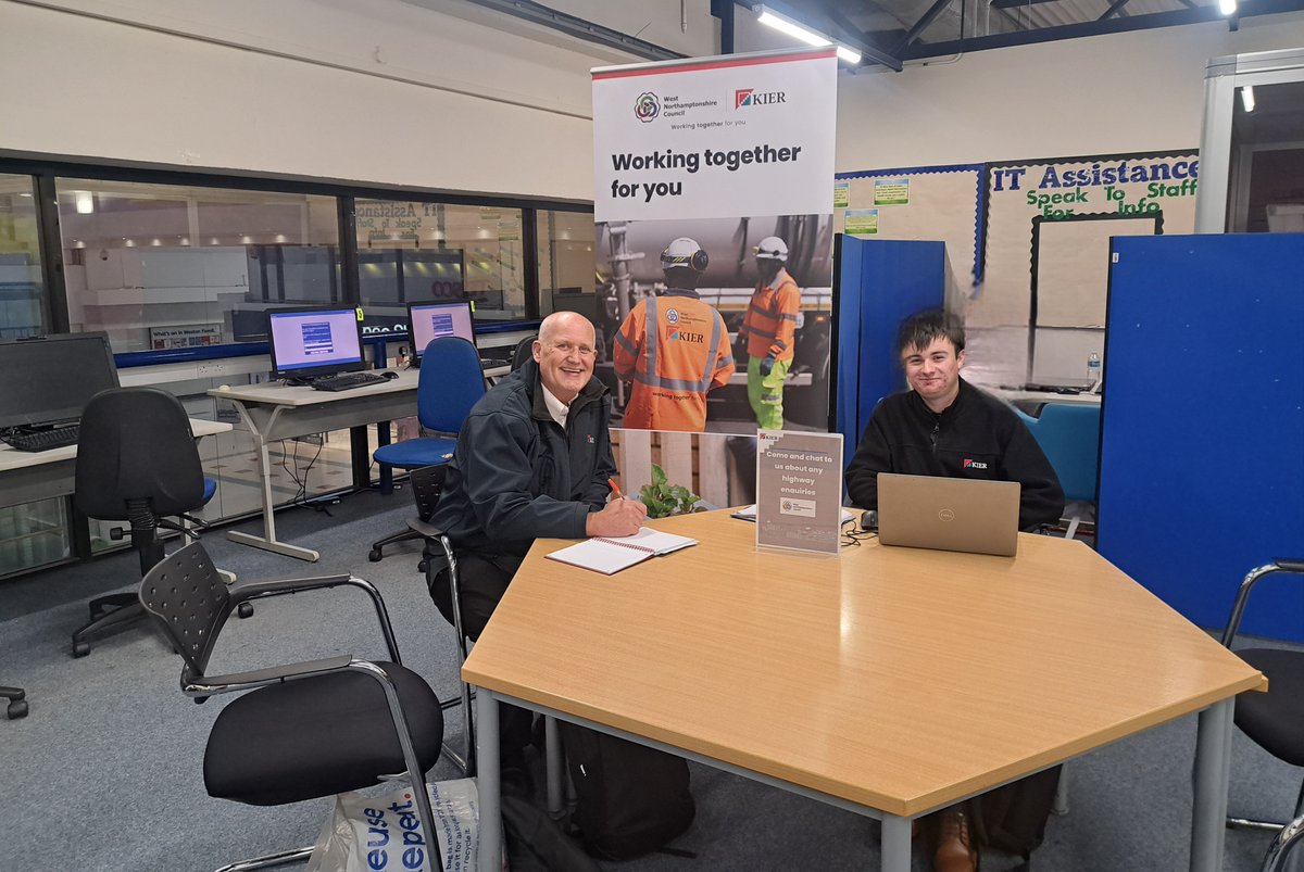 Duston Highways Drop-In Session🚧
📍 St Luke’s Primary Care Centre
📅 Tues 11 Nov | 🕤 9:30–11:30 AM

Got questions about roads, traffic or transport? Come chat with the team - no appointment needed! It's friendly and informal. All welcome.

#HighwaysDropIn #CommunityMatters