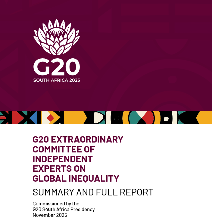 📢 Pubblicato il rapporto della 'taskforce G20 sulle #disuguaglianze' presieduta da <a href="/JosephEStiglitz/">Joseph E. Stiglitz</a> 👉 tinyurl.com/2935w4t4
🗞️Per un approfondimento su dati, analisi e proposte al #G20 non perdetevi il pezzo magistrale di <a href="/La_brus/">chiara brusini</a> sul <a href="/fattoquotidiano/">Il Fatto Quotidiano</a>👉tinyurl.com/3y596k3y